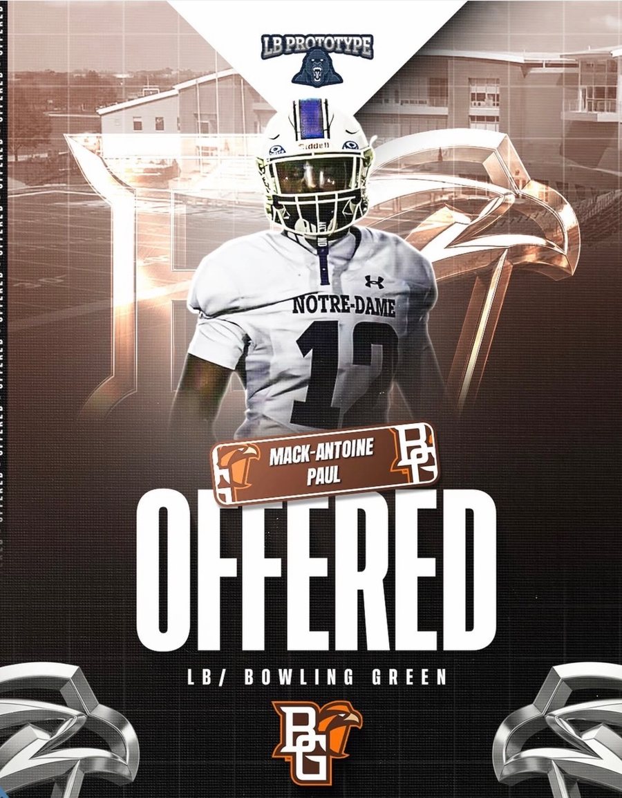 Mack-Antoine Paul — Offered, Bowling Green