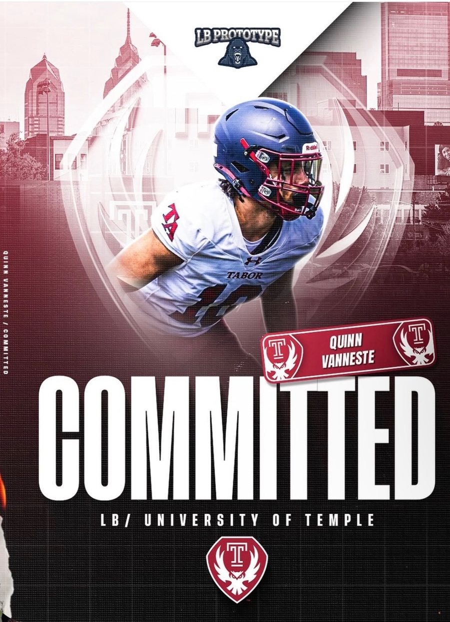 Quinn Vanneste — Committed, University of Temple