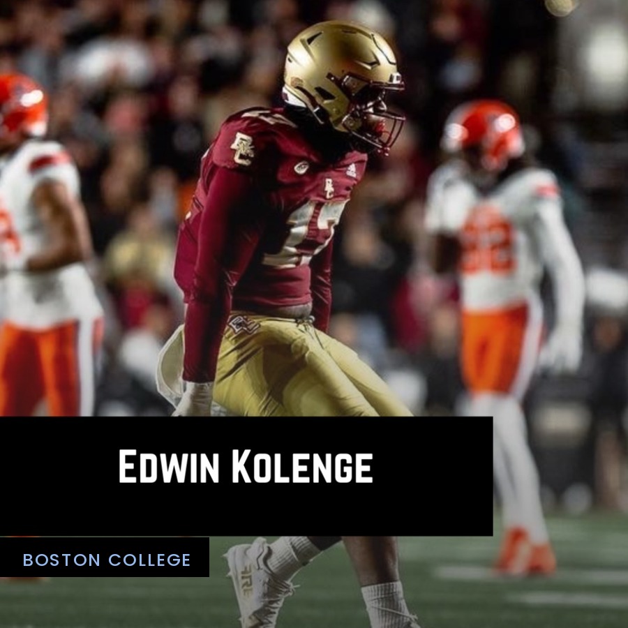 Edwin Kolenge — Boston College